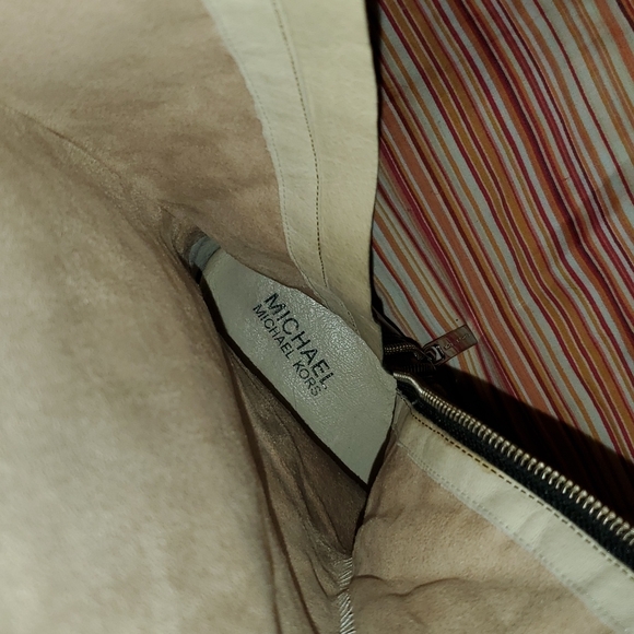 MICHEAL KORS AUTHENTIC LEATHER Jkt Sz 2,Heels 7.5 Boots 8M Purse All 4 piece$300 - Picture 13 of 16